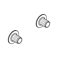 Комплект монтажных фланцев Hansgrohe 96118000